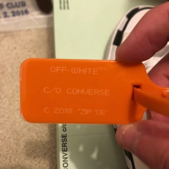 Offwhite Converse - Picture 5 of 6